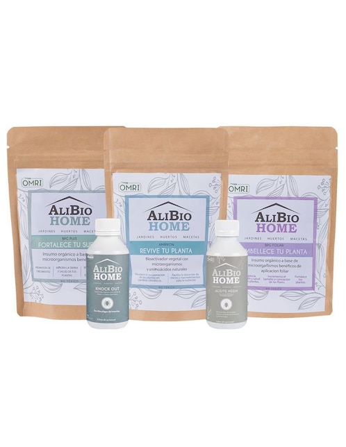 Alimento para todo tipo de plantas y césped Alibio Home