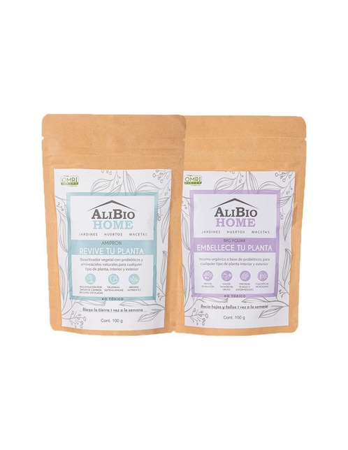 Alimento para todo tipo de plantas y césped Alibio Home