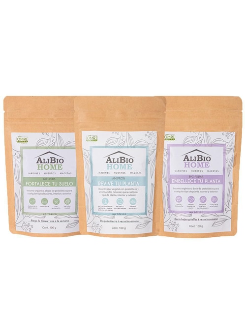 Alimento para todo tipo de plantas y césped Alibio Home