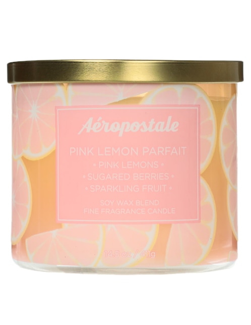 Vela jar aromática Aéropostale aroma limón de bayas