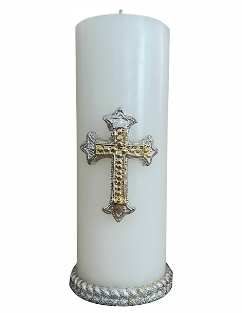 Vela cirio Engelis Candles Cruz Gótica