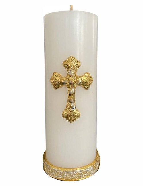 Vela cirio Engelis Candles Cruz Romana