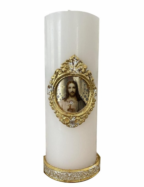 Vela cirio Engelis Candles Sagrado Corazón 1 pieza