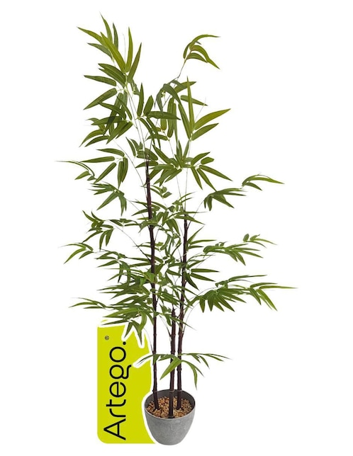 Bambú artificial con maceta 1