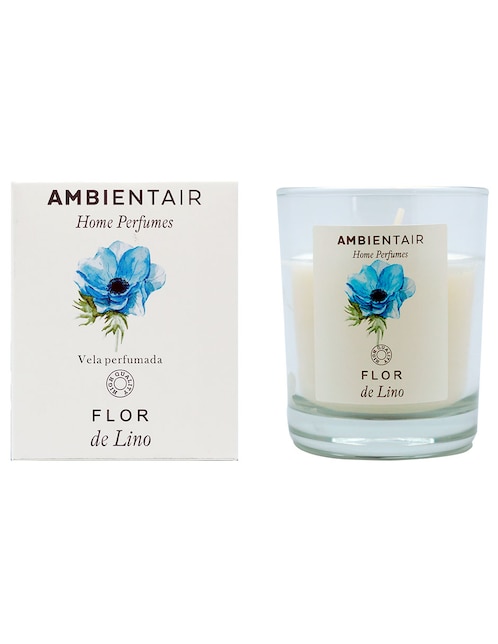 Vela aromática Home Perfumes aroma flor de lino 1