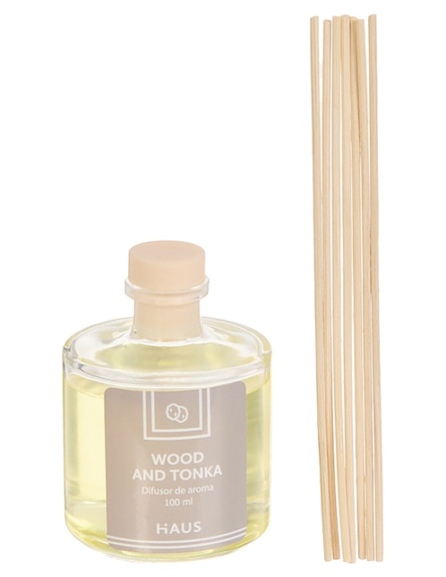 Difusor vara Haus aroma Wood and Tonka