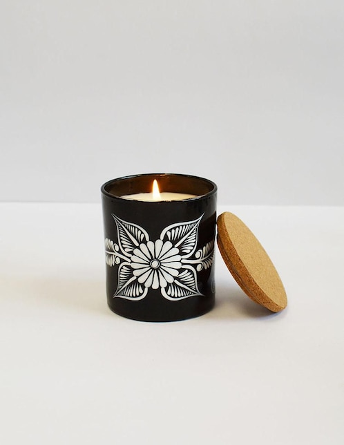 Vela aromática Mexskeletons aroma lavanda