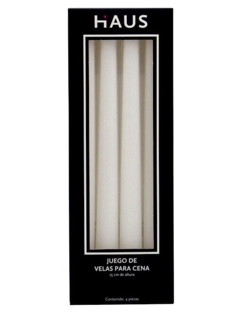 Set vela 4 piezas aroma vainilla 1