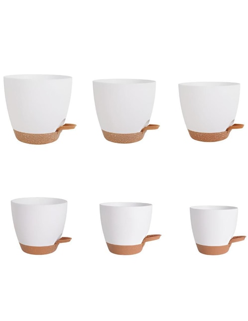 Set maceta de plástico 1
