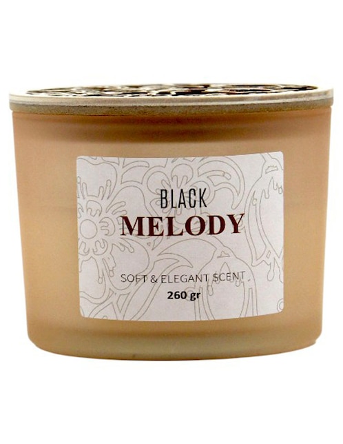Vela aromática aroma black melody 1