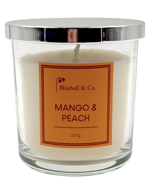 Vela aromática aroma mango y durazno 1