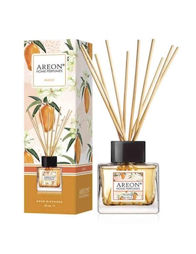 Difusor Ambientador De Varillas Areon 50 Ml Aroma Mango