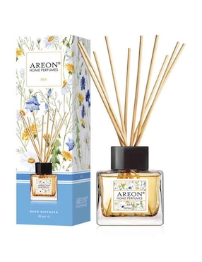 Difusor ambientador de varillas Areon 50ml Aroma Spa Pack 3