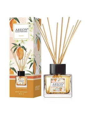 Difusor ambientador de varillas Areon 50 ml Aroma Mango pack 3
