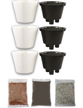Maceta Smart Garden de plástico