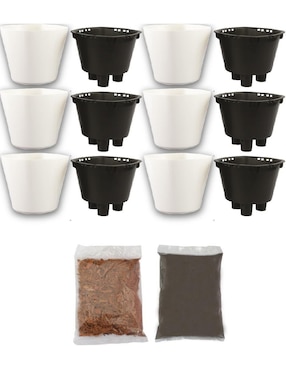 Maceta Smart Garden de plástico
