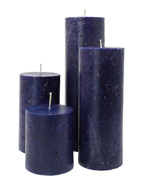 Set De Velas Hominess 4 Piezas