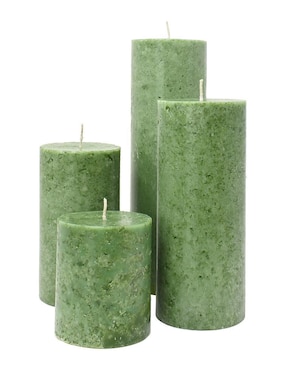 Set De Velas Hominess Premium 4 Piezas