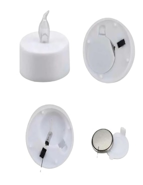 Set de vela LED Genérica