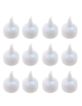 Set Velas Decorativas 12 Piezas