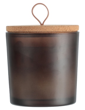 Vela con tapa Haus Candle aroma hemp garden