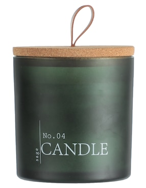 Vela con tapa Haus Candle aroma sage and citrus