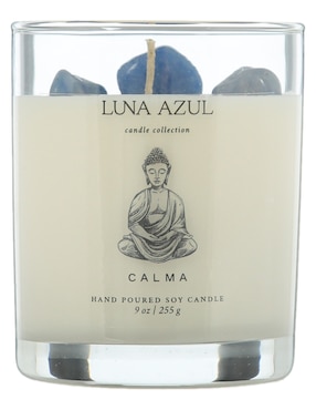 Vela Aromática Luna Azul Aroma Cítricos