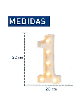 Lámpara led Bluelander led