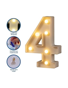 Lámpara decorativa LED Bluelander