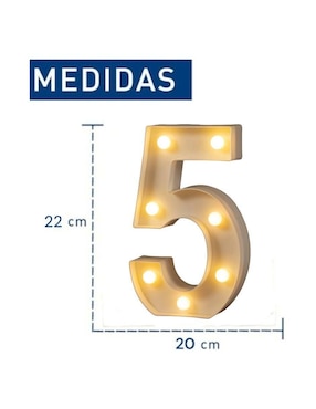 Lámpara decorativa LED Bluelander