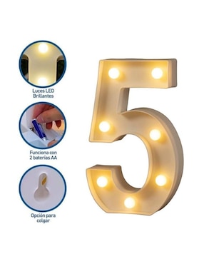 Lámpara decorativa LED Bluelander