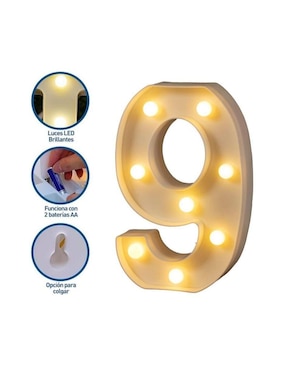 Lámpara decorativa LED Bluelander