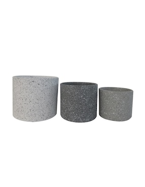 Set maceta Zonana de cerámica con sistema automático de riego
