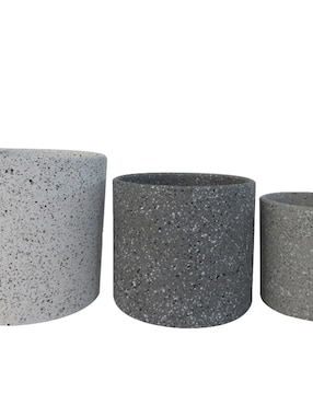 Set maceta Zonana de cerámica con sistema automático de riego