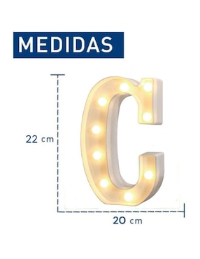 Lámpara decorativa LED Bluelander