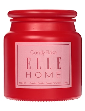 Vela Jar Elle Candy Flake Aroma Caramelo