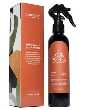 Spray Textil Ambrosea Aerosol Y Ambientador De Aroma Floral