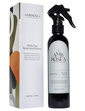 Spray Textil Ambrosea Aerosol Y Ambientador De Aroma Té Blanco