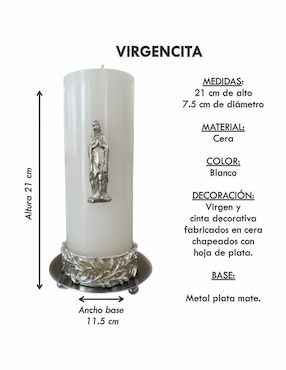 Vela cirio Engelis Candles Engelis Cirios