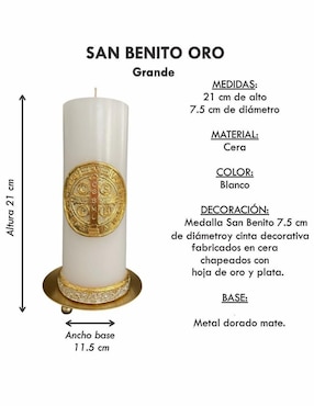 Vela cirio Engelis Candles Engelis Cirios