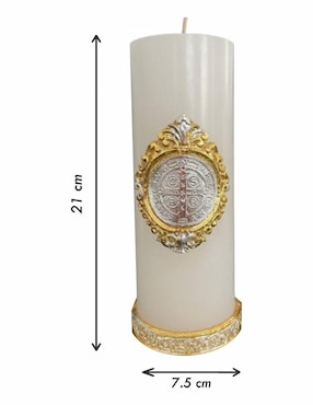 Vela cirio Engelis Candles San Benito 1 pieza