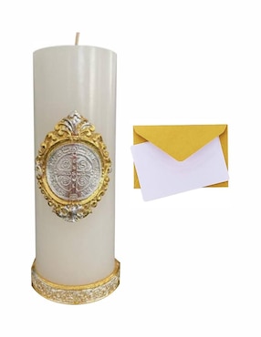 Vela cirio Engelis Candles San Benito 1 pieza
