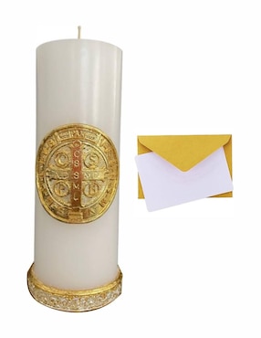 Vela cirio Engelis Candles San Benito