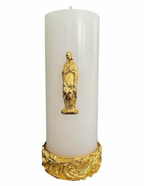 Vela Cirio Engelis Candles Virgencita 1 Pieza