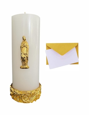 Vela cirio Engelis Candles Virgencita