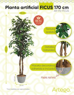 Ficus artificial Artego