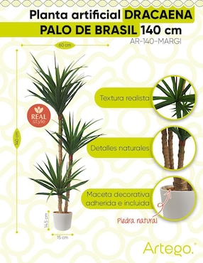 Palo de brasil artificial Artego