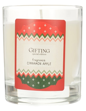 Vela Jar Aromática Ambientair Gifting Aroma Manzana Canela