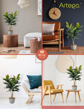 Ficus artificial Artego con maceta