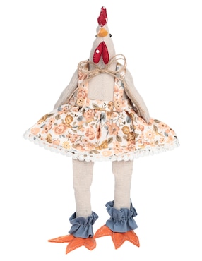 Figura Decorativa De Gallina Bluebell & Co.